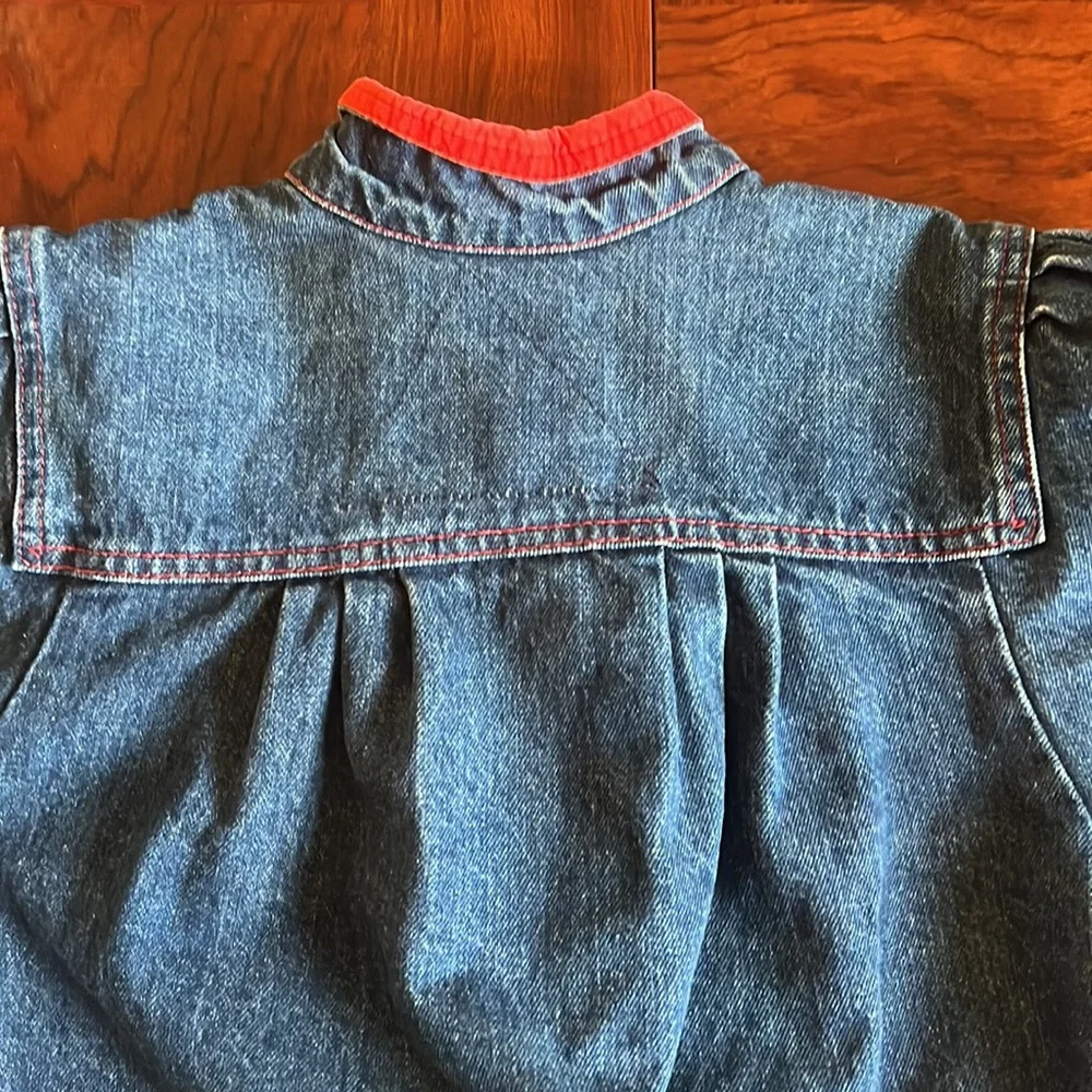 Silver Unicorn *Vintage* Jean Jacket, Size: M (10-12) **NWT** - Picture 6 of 9